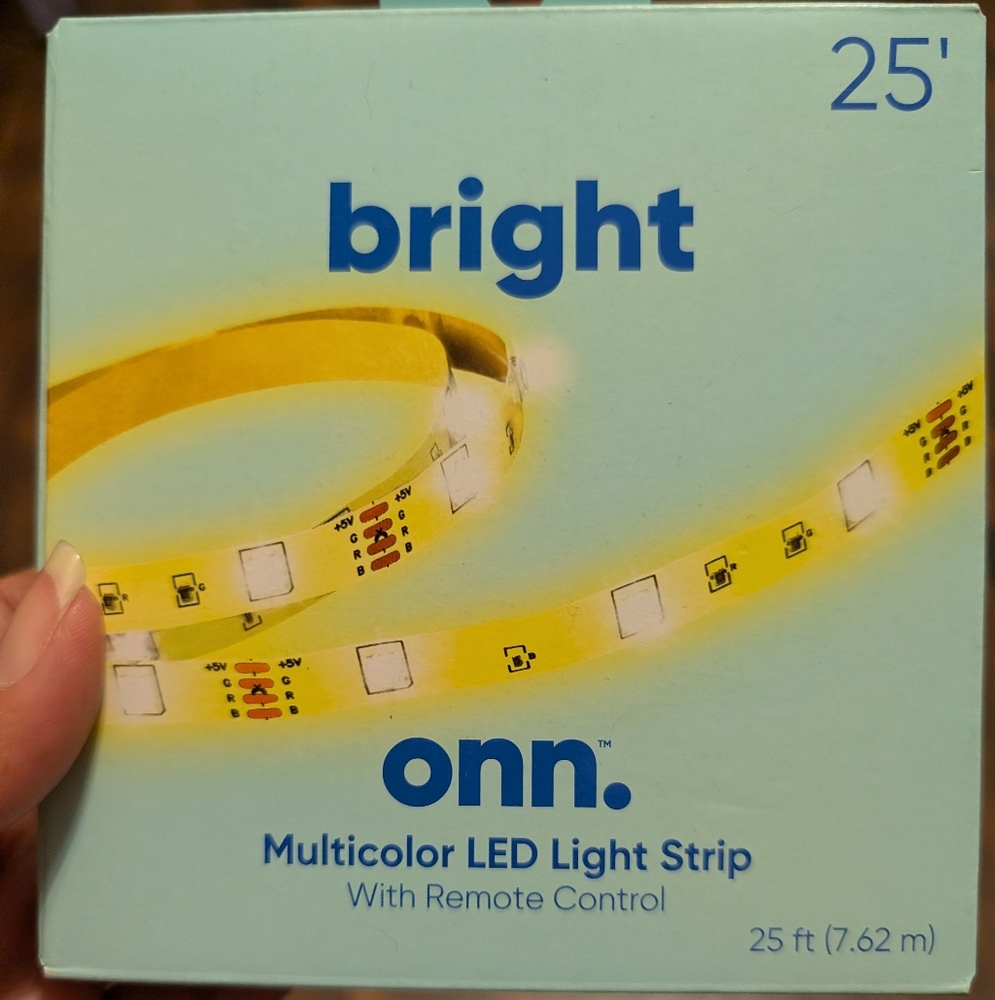 Bright onn. Colorful LED Party Light Strip